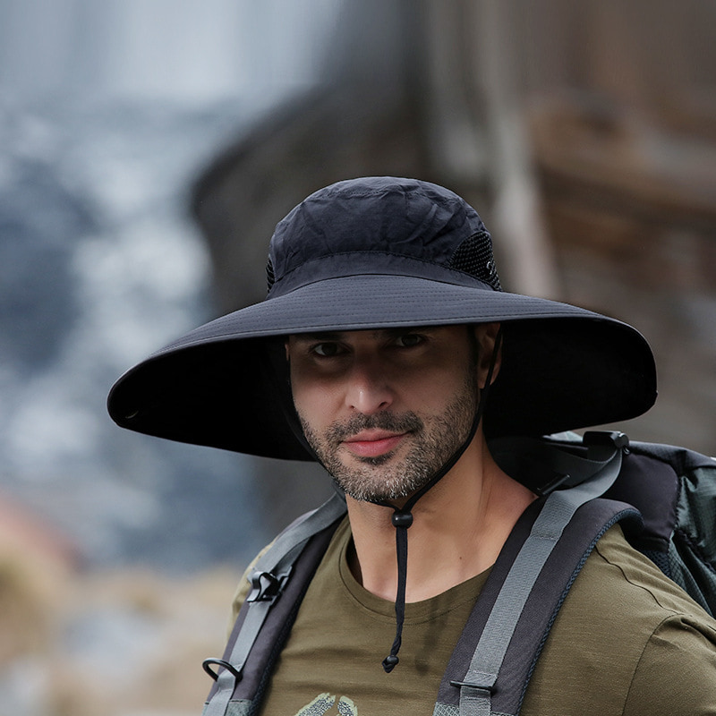 BK00028 Pălărie cu protecție solară Big Eaves, impermeabilă, cu uscare rapidă. BK00028 Pălărie cu protecție solară Big Eaves, impermeabilă, cu uscare rapidă.