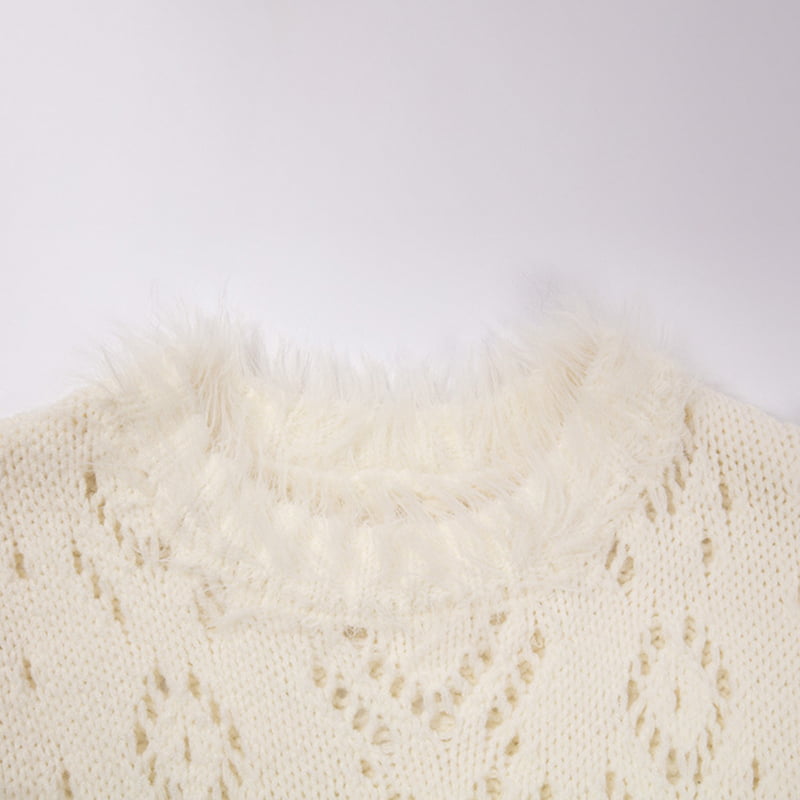 SM-K0043 Rochie tricotată fără mâneci Mohair de vară Rochie franceză cu fundul gol SM-K0043 Rochie tricotată fără mâneci Mohair de vară Rochie franceză cu fundul gol