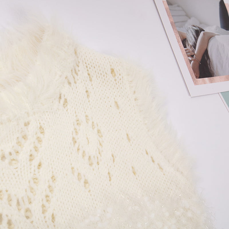 SM-K0043 Rochie tricotată fără mâneci Mohair de vară Rochie franceză cu fundul gol SM-K0043 Rochie tricotată fără mâneci Mohair de vară Rochie franceză cu fundul gol