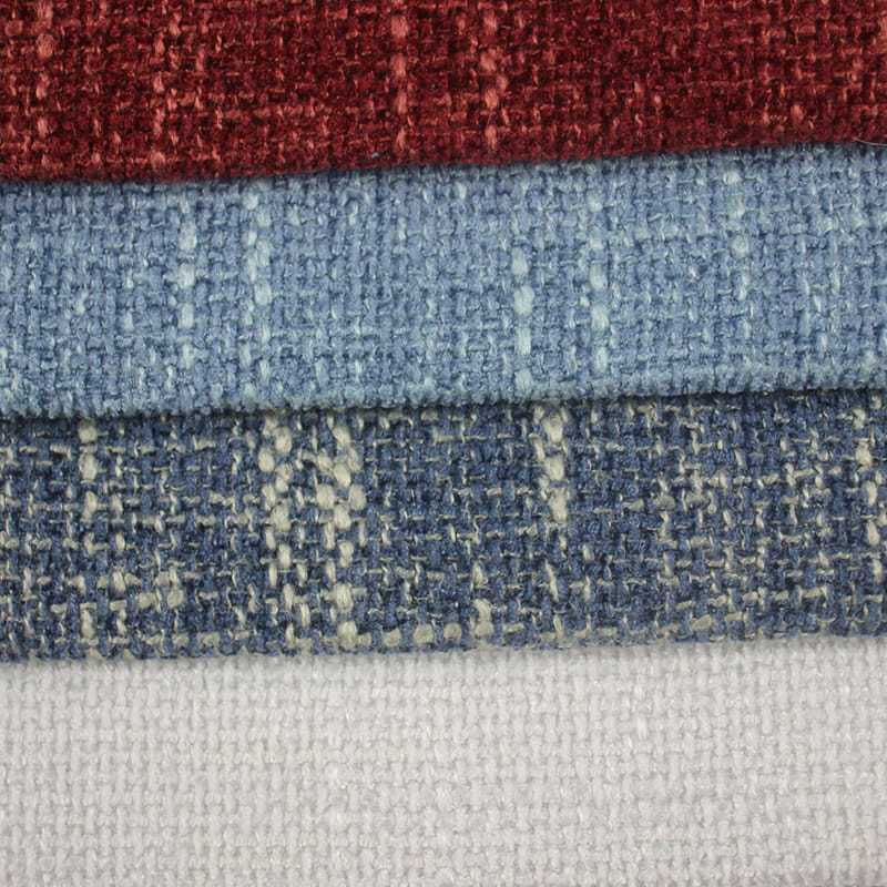 SM-A0008 Tesatura de canapea din in grosier Jacquard Chenille