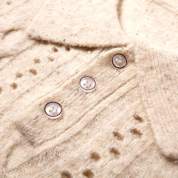 SM-K0012 Pulover tricotat de primăvară, toamnă, cu rever, culoare uni, cu fundul gol SM-K0012 Pulover tricotat de primăvară, toamnă, cu rever, culoare uni, cu fundul gol