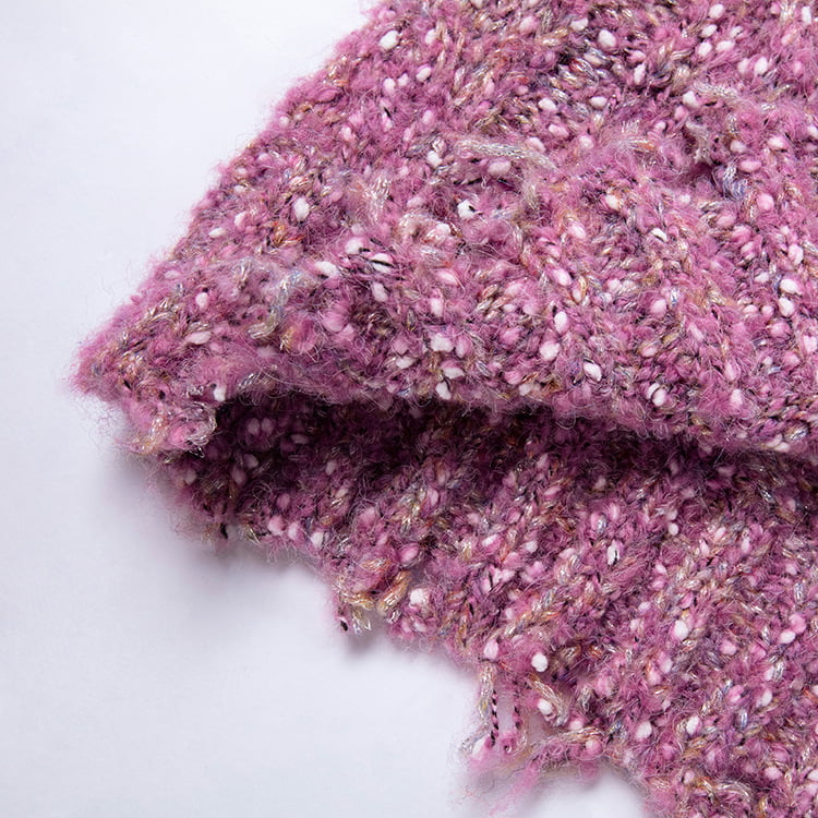 SM-K0037 Pulover tricotat pentru femei, primăvară și toamnă, cu decolteu rotund, tiv cu crestătură brută SM-K0037 Pulover tricotat pentru femei, primăvară și toamnă, cu decolteu rotund, tiv cu crestătură brută