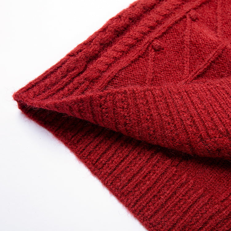 SM-K0034 Cardigan tricotat cu gât rotund, cu nasturi din corn, toamnă și iarnă SM-K0034 Cardigan tricotat cu gât rotund, cu nasturi din corn, toamnă și iarnă