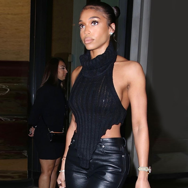 SM-K0086 Vestă tricotată cu jumătate de gât, fără mâneci, cu design rece și picant SM-K0086 Vestă tricotată cu jumătate de gât, fără mâneci, cu design rece și picant